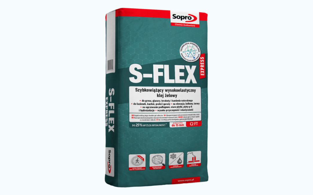 SOPRO S-FLEX® EXPR4ESS SZYBKOWIĄŻĄCY WYSOKOELASTYCZNY KLEJ ŻELOWY