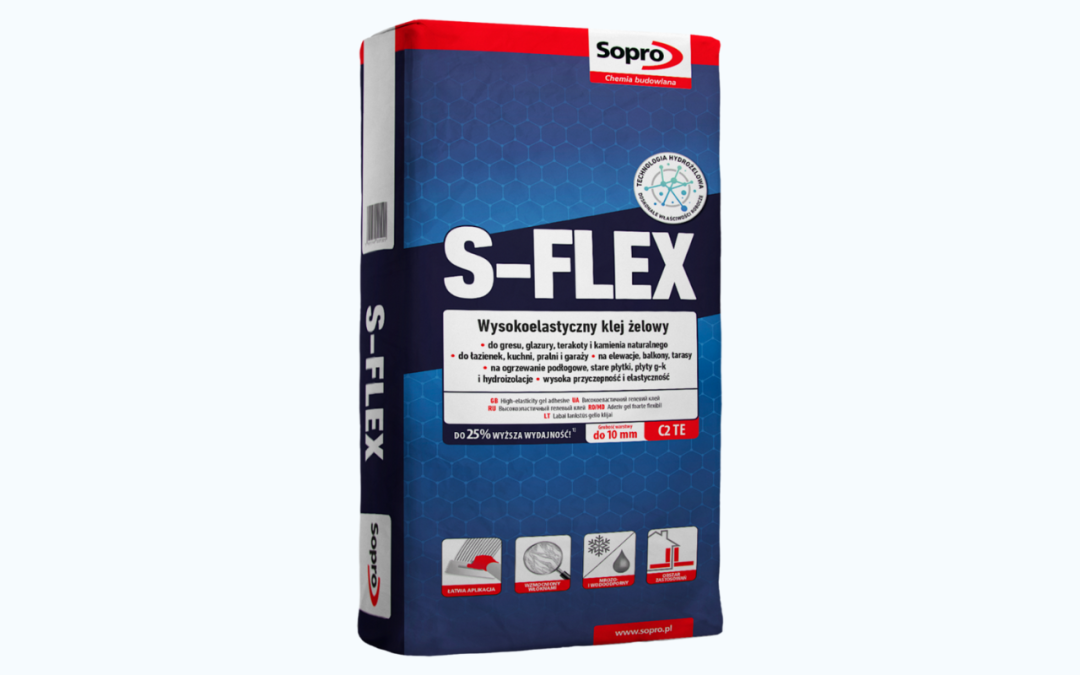 SOPRO S-FLEX® WYSOKOELASTYCZNY KLEJ ŻELOWY