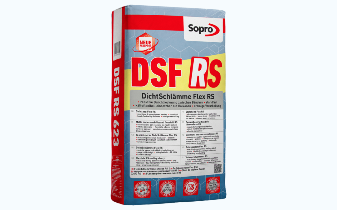 SOPRO DSF ®RS 623 SZYBKOWIĄŻĄCA ZAPRAWA USZCZELNIAJĄCA 1K